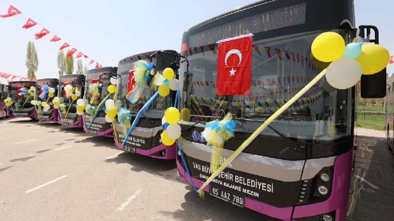 Van Büyükşehir Araç Filosuna 25 Yeni Otobüs Geliyor!