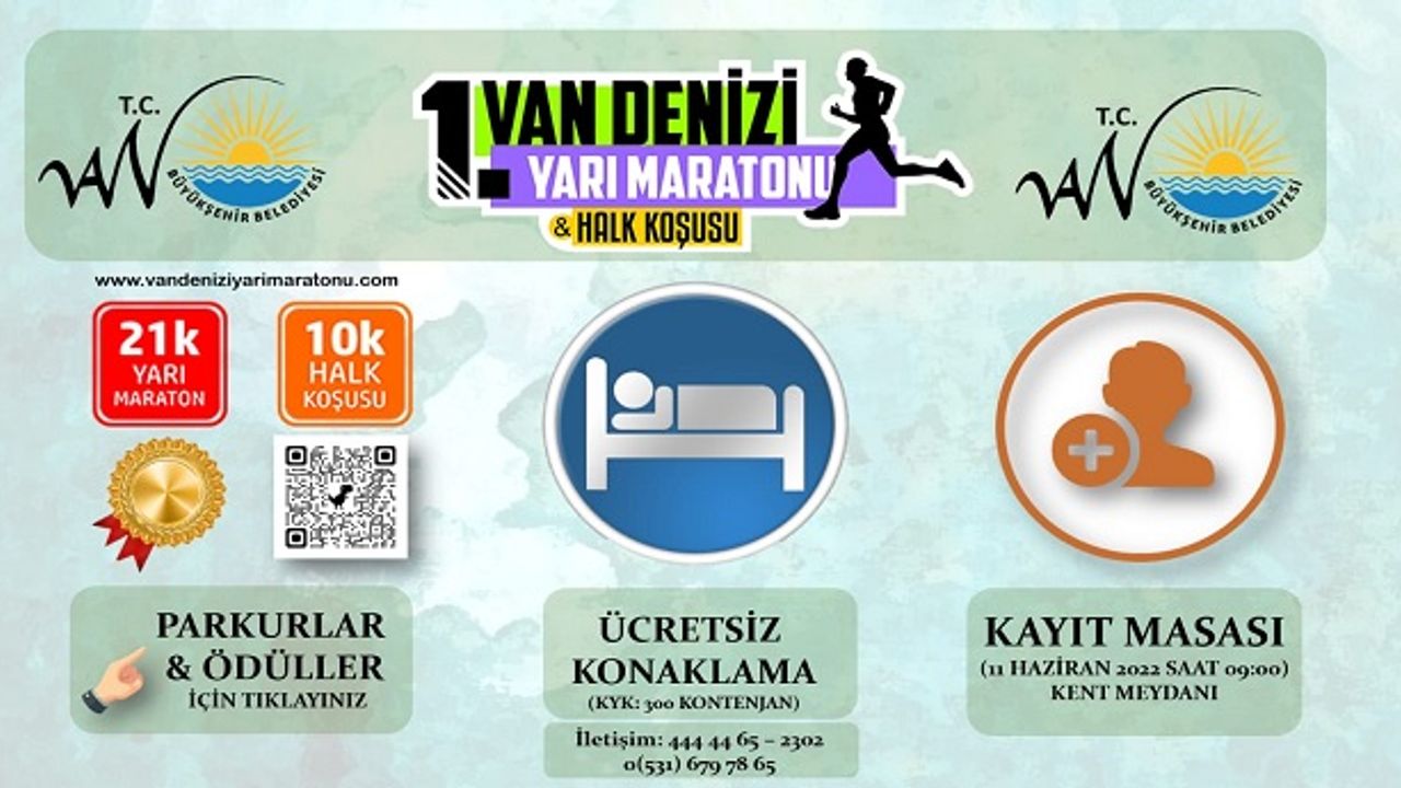 Van'da İlk Defa Düzenlenecek Maratonun Detayları Belli Oldu