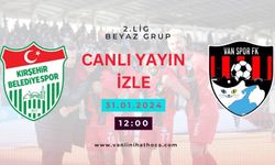 Kırşehir Spor - Vanspor Fk Maçı Canlı İzle