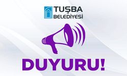 Van Tuşba Belediyesinden Duyuru!