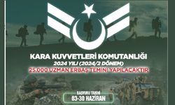 Milli Savunma Bakanlığı 25 Bin Uzman Erbaş Alacak!