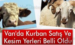 Van’da Kurban Satış ve Kesim Yerleri Belirlendi! İşte Güncel Adresler