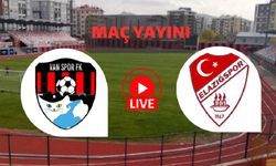 Vanspor Fk - Elazığspor Maçı Canlı İzle