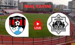 Vanspor Fk - Aksarayspor Maç Canlı İzle