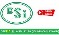 DSİ 515 İşçi Alımı Kura Çekimi Canlı İzle