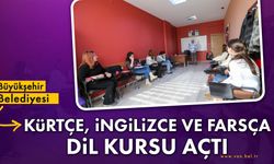 Van Büyükşehir Belediyesi Ücretsiz; Kürtçe, İngilizce ve Farsça Dil Kursu