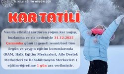 Van'da Okullar Yine Tatil Edildi!