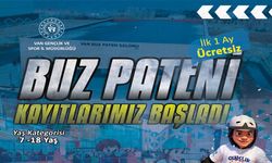 Açılışı Yapılan Van Buz Pateni İçin Kayıtlar Başladı