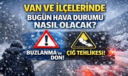 Van ve İlçelerinde Bugün Hava Nasıl Olacak?
