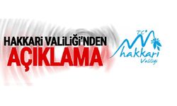 Sosyal Medyada Tepki Çeken Görüntülerle Hakkında Hakkari Valiliğinden Açıklama