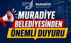 Muradiye Belediyesinden Önemli Uyarı
