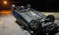 Van Edremit Yolu Köprülü Kavşakta Kaza