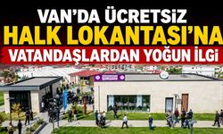 Van'da Ücretsiz Halk Lokantası'na Vatandaşlardan Yoğun İlgi