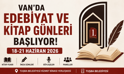 Van'da Edebiyat ve Kitap Günleri Başlıyor