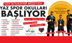 Van Büyükşehir Belediyesi'nden Çocuk ve Gençlere Ücretsiz Yaz Spor Okulları