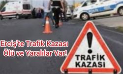 Erciş’te Trafik Kazası:Ölü ve Yaralılar Var