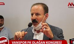 Gergin Kongre Sonrası Vanspor Başkanı Açıklama Yaptı