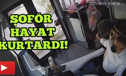Van'da Otobüs Şoförü Hayat Kurtardı!