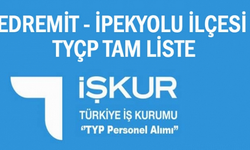 Van Edremit ve İpekyolu İŞKUR TYP Kurası Sonuç Listesi