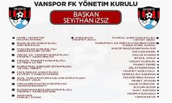 Vanspor'un Yeni Yönetiminin Görev Dağılımı Belli Oldu