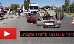 Erciş’te Trafik Kazası: 8 Yaralı