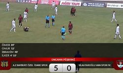 Bayburtspor 5 - 0 Vanspor (Maç Özeti)