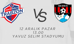 Vanspor Trabzon'a Konuk Oluyor
