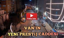 Prestij Cadde Kapsamında Van'da Bir Cadde Daha Yenilendi