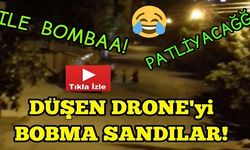 Düşen Drone'yi Bomba Sanan Masum Çocuklar