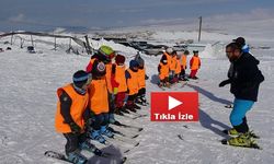 Van'da Geleceğin Kayakçıları Abalı'da Yetişiyor