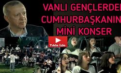 Vanlı Gençlerden Cumhurbaşkanına Türkçe - Kürtçe Konser