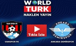 Vanspor Fk - Ankara Demirspor Maçı Canlı İzle