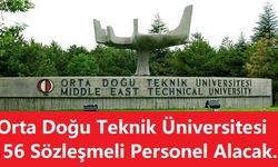 Orta Doğu Teknik Üniversitesi 156 Sözleşmeli Personel Alacak