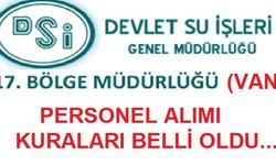 DSİ Van, Muş, Bitlis ve Hakkari 2023 Yılı İşçi Alımı Kuraları Belli Oldu
