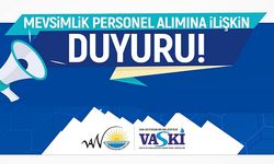 VASKİ 213 Personel Alımı Kura Çekimi Canlı Yayın Duyurusu!