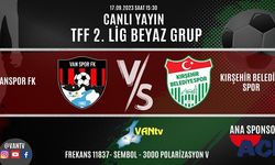 Vanspor FK - Kırşehir Belediyespor Maçı Canlı İzle