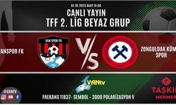 Vanspor Fk - Zonguldak Kömür Spor Maçı Canlı İzle