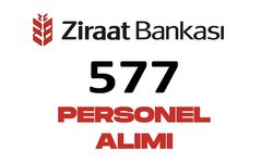 Ziraat Bankası 577 Personel Alacak