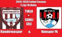 Bandırmaspor-Vanspor FK (Canlı İzle)