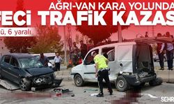 Van-Ağrı Yolunda Trafik Kazası