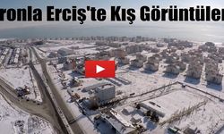 Dronla Erciş'in Kış Görüntüleri