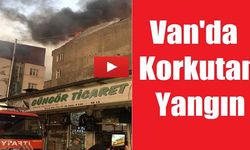 Van'da Korkutan Yangın