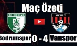 Bodrumspor 0-4 Vanspor (Maç Özeti)