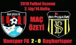 Vanspor 2-0 Bayburtspor (Maç Özeti)