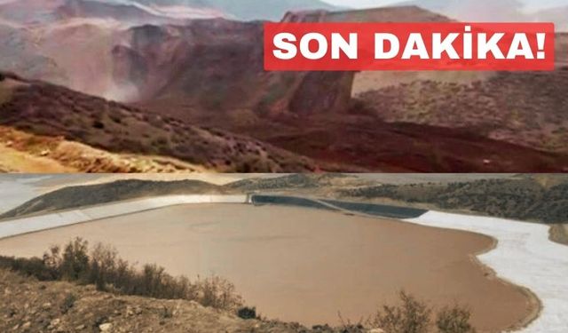 Erzincan'daki Maden Ocağındaki Toprak Kayması ile İlgili Çevre Bakanından Açıklama!