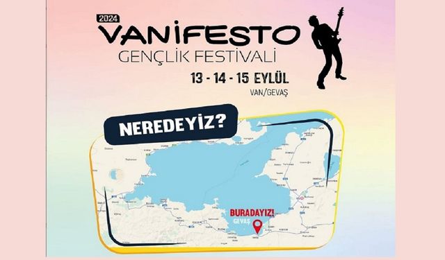 Van'da Üç Gün Sürecek Kamplı Gençlik Festivali Düzenleniyor