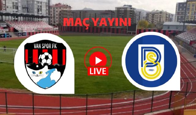 Vanspor FK -Derince Belediyespor Maçı Canlı İzle