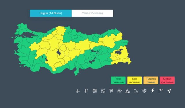Meteoroloji'den Van İçin Kar Yağışı Uyarısı!