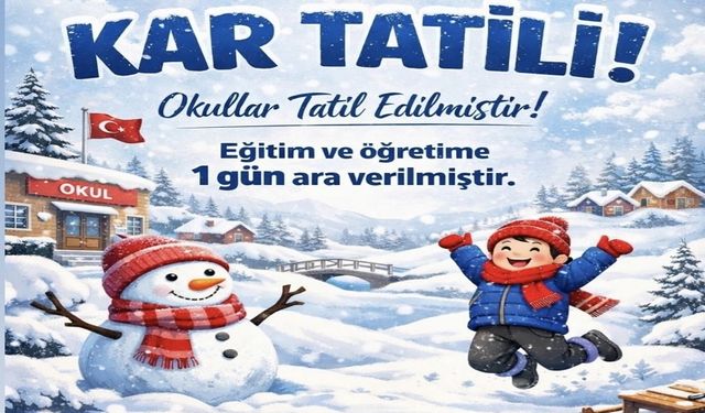 Van'da Eğitime Kar Engeli