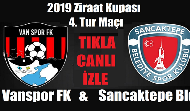 Vanspor FK - Sancaktepe Belediye (Canlı İzle)